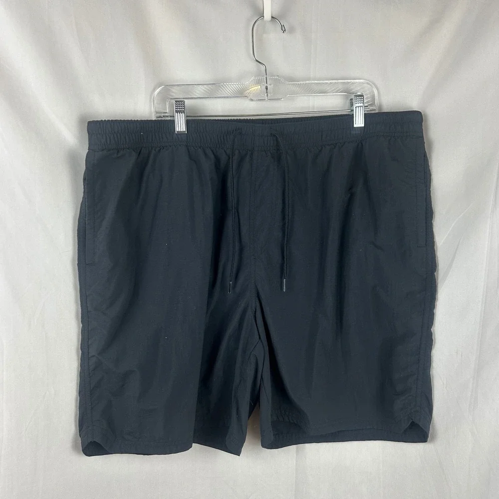 Columbia‎ Men's Black Swim Trunks Athletic Shorts Size XXL Beach River 8